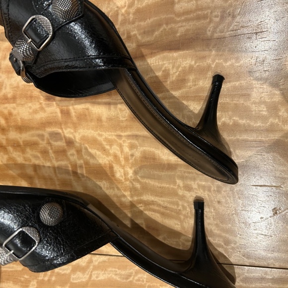 Balenciaga black leather Cagole - Picture 4 of 8